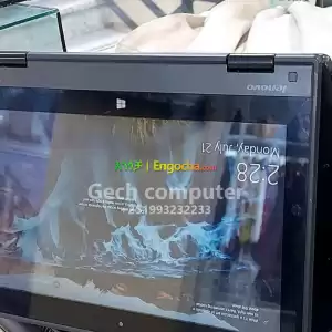 ️ Lenovo yoga 11e  ▪️Intel Celeron       Core  4      Logical processors 4  ▪️4 Gb Ram    in Ethiopia